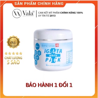 Mặt nạ ủ trắng da bạch tạng Igluta white pack Nhật Bản 500g