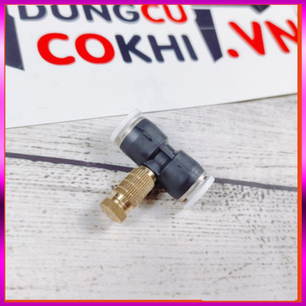 [GIÁ TỐT] Bộ 10 nối béc phun sương bằng đồng cao cấp( 9 giữa + 1 cuối )