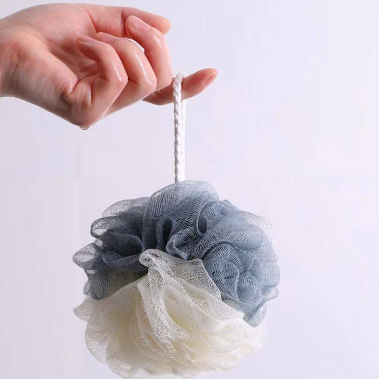 Bông tắm lưới Nylon chà lưng tạo bọt làm sạch cơ thể