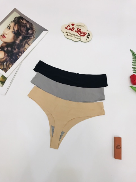 [Mã WA1606 giảm 15% đơn 99k] <TẶNG LỌT KHE REN >Combo 3 quần lọt khe đúc su cao cấp - quần lót lọt khe đúc su | BigBuy360 - bigbuy360.vn