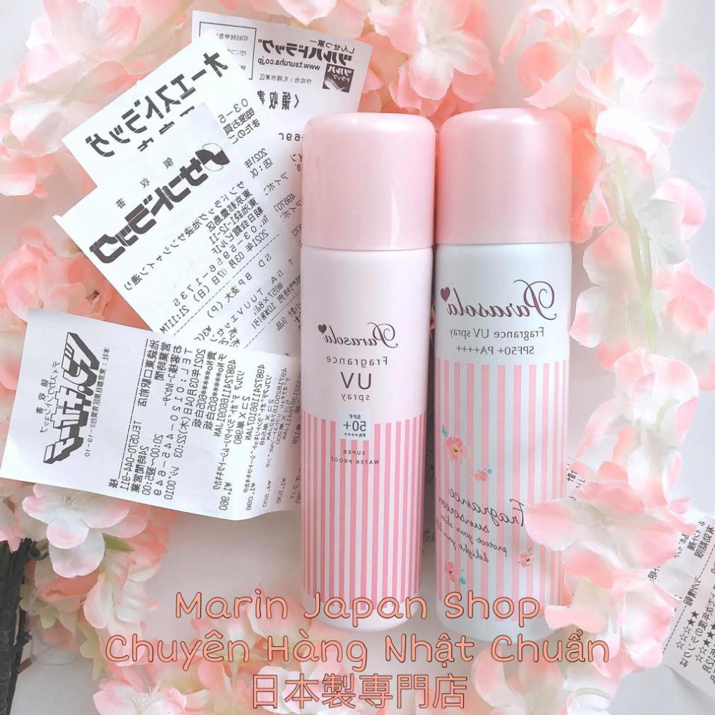 Kem chống nắng dạng xịt Illumi Parasola Fragrance UV Essence SPF50+ , PA++++ Nhật Bản