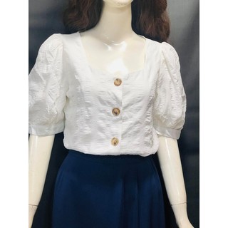 Áo sơ mi trắng công sở hàng xuất (ảnh thật)