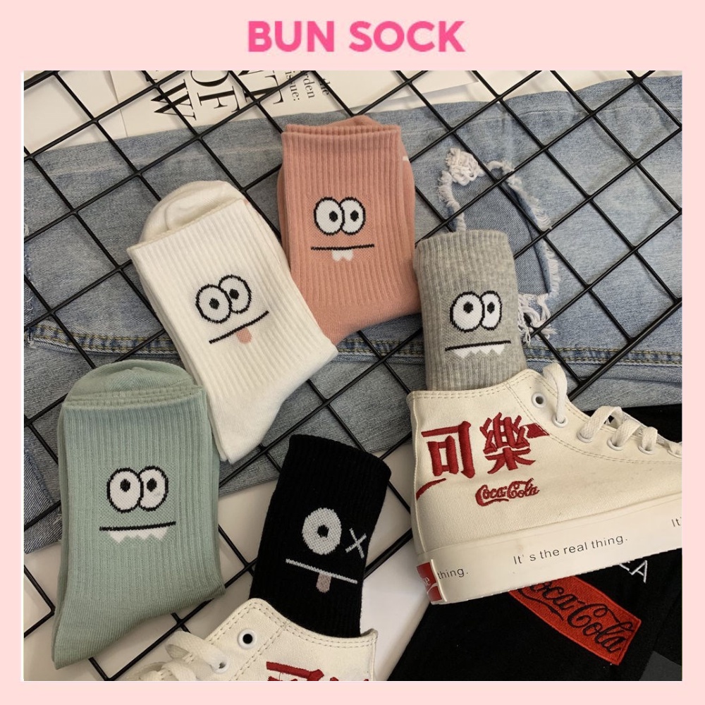 Tất nữ vỡ nữ cao cổ đa dạng họa tiết hoạt hình phong cách trẻ trung năng động dễ thương