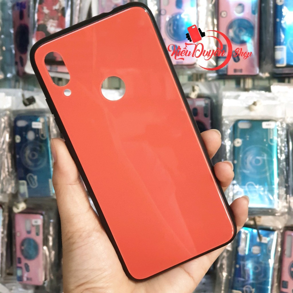Ốp lưng Xiaomi Redmi Note 7,Ốp lưng kính đa sắc