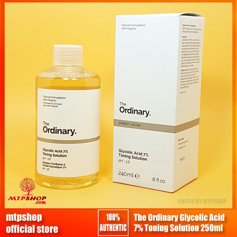 Nước Hoa Hồng Tẩy Tế Bào Chết The Ordinary Glycolic Acid 7% Toning Solution