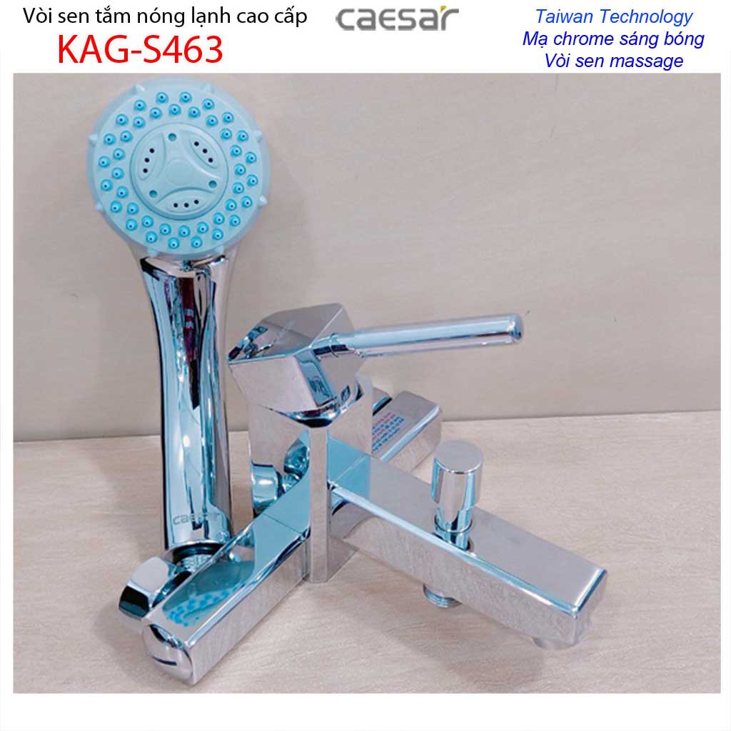 Vòi sen nóng lạnh Caesar KAG-S463C, chiết khấu giá tốt chất lượng tốt Vòi hoa sen Caesar chất lượng tốt sử dụng tốt