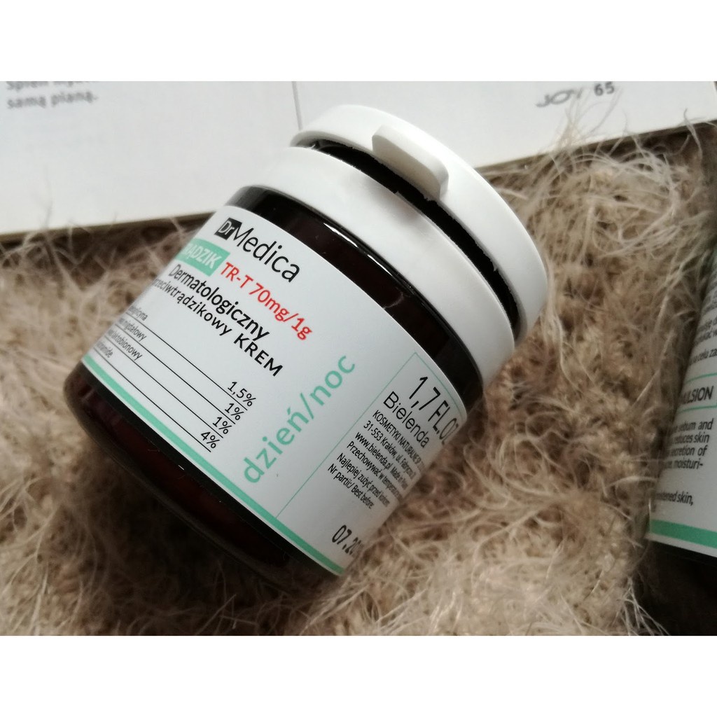 Bielenda Dr Medica Anti Acne Kem Dưỡng Da Ngừa Mụn, Mờ Thâm 50ml ,Làm Da Trắng Hồng Mịn Màng - Hàng Chính Hãng