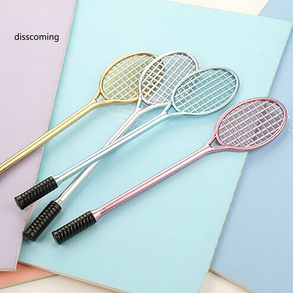 Set 4 cây viết mực hình vợt cầu lông cá tính
