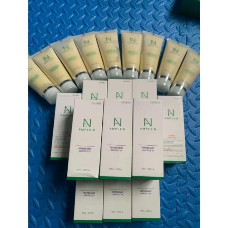 Mỹ phẩm nội địa Hàn Quốc Tẩy da chết bí đỏ AMPLE:N Purifying Shot | BigBuy360 - bigbuy360.vn