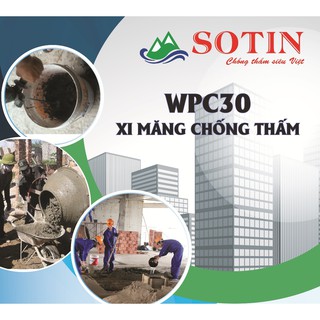 Xi măng chống thấm Sotin - WPC30