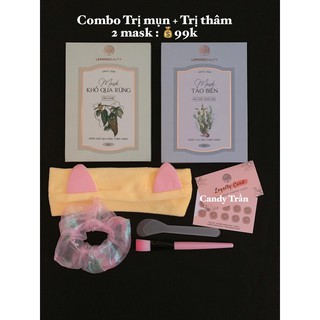 [SALE XẢ LỖ LEMONMASK] 2mask=99k