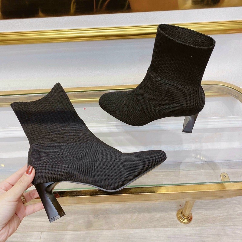 Boot len zara gót dẹt fullbox