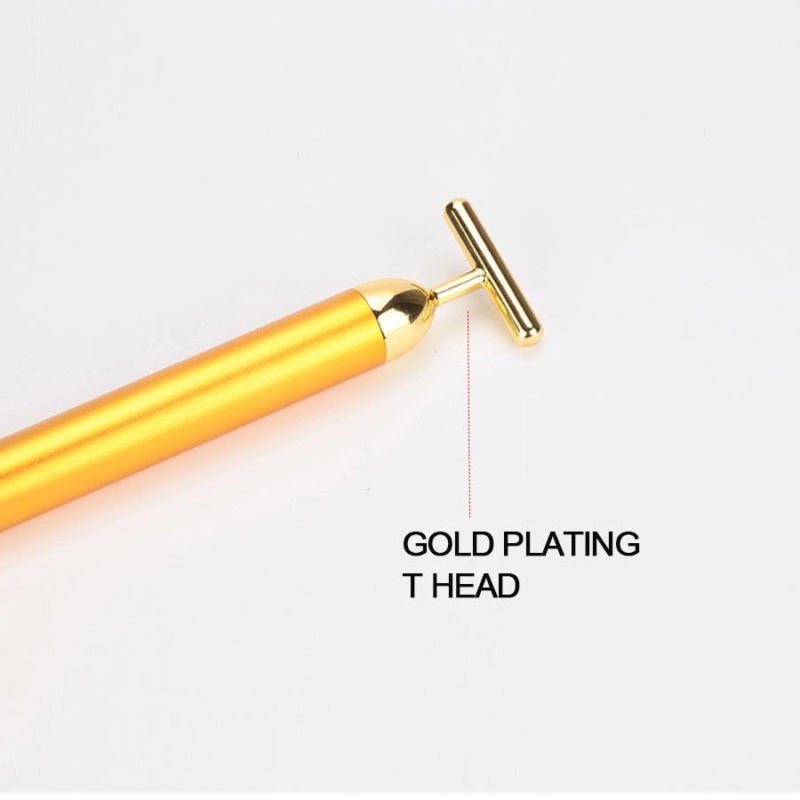 Thanh Lăn Mát Xa Mặt Chống Lão Hóa Chiết Xuất Vàng 24K Chăm Sóc Da