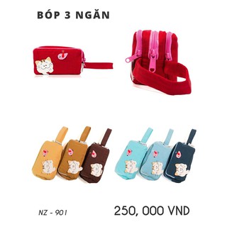 Bóp đựng điện thoại 3 ngăn Pet Shop NZ-901