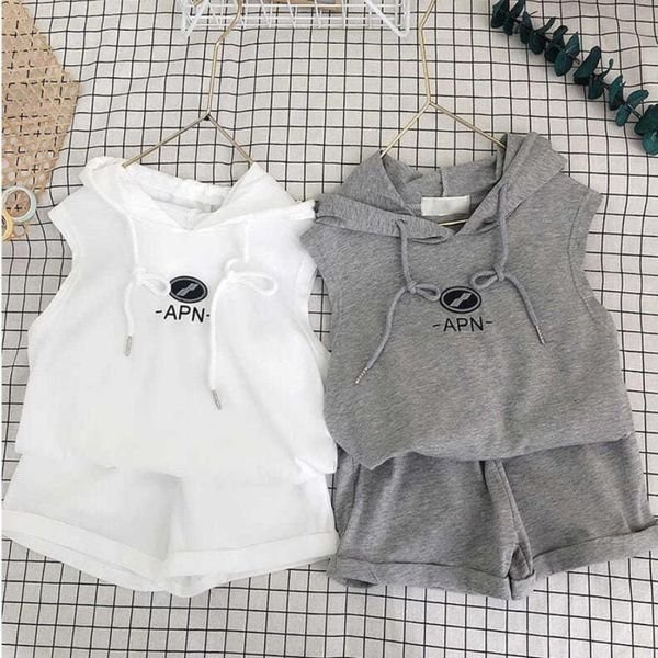 Bộ Ba Lỗ Có Mũ Cotton Cho Bé Trai Và Bé Gái Từ 8Kg Đến 28Kg - APN Kẹo Baby