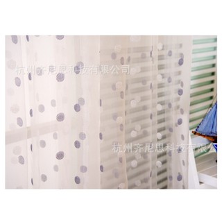 Rèm voan hiện đại cao cấp - chấm bi