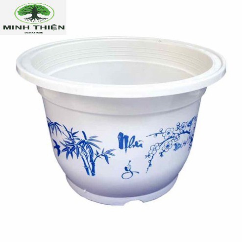 (SIÊU KHUYẾN MÃI) Chậu chuyên cho cây hoa cảnh - Chậu nhựa tròn trồng hoa,cây cảnh 28cm*19cm hàng đẹp