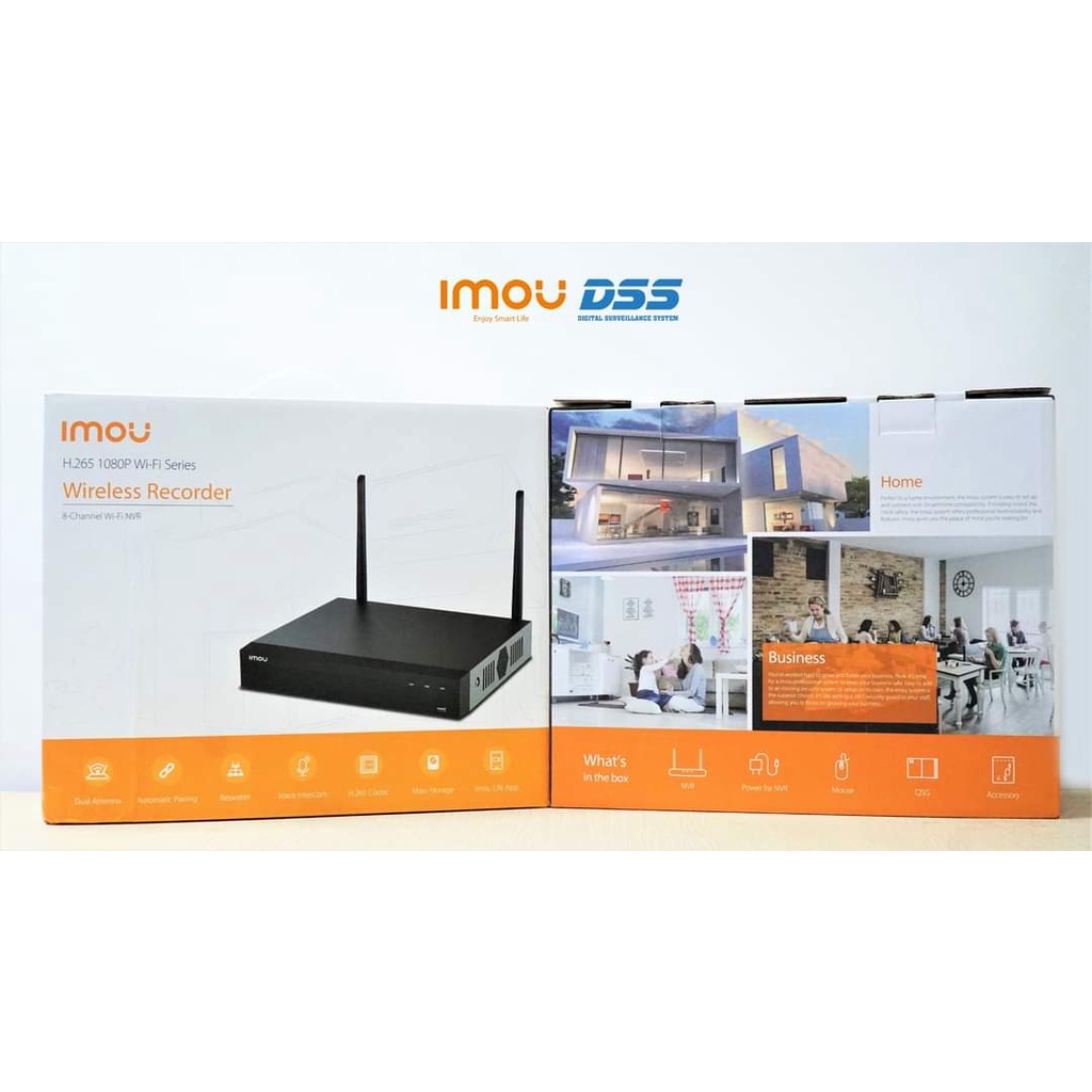 [nhap tongimou giam 30k] ĐẦU GHI HÌNH CAMERA IP WIFI IMOU  4-8 KÊNH  NVR1104HS-W-S2 / NVR1108HS-W-S2 - hàng chính hãng