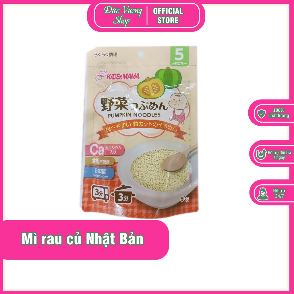 Mì rau củ Nhật Bản - mì rau củ cho bé ăn ngon dễ ăn Shop Đức Vương