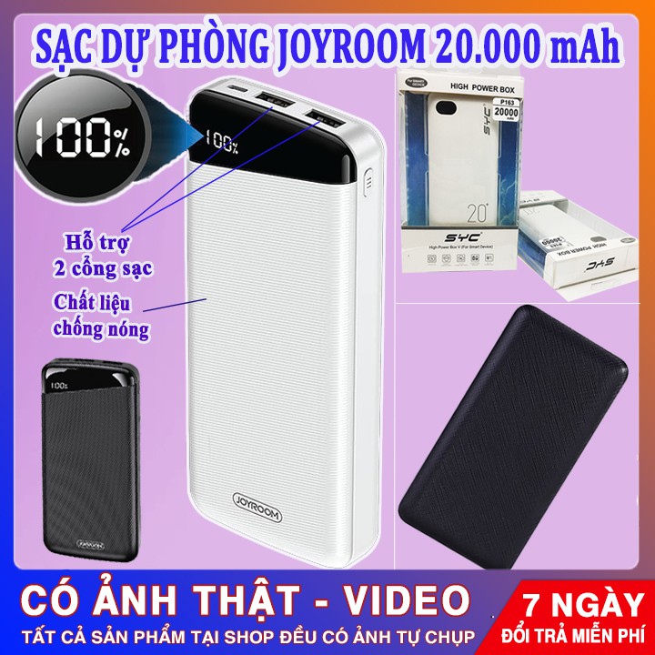 3 MẪU SẠC DỰ PHÒNG 20.000mAh HÀNG TUYỂN CAO CẤP | Chất Liệu ABS Chống Cháy Cao Cấp | 100% Hàng Chuẩn Hình - 12000