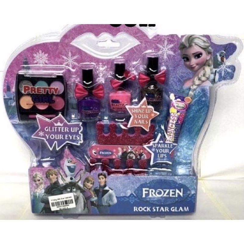Bộ Đồ Chơi Trang Điểm Sơn Móng Tay 90010 Frozen - chọn ngẫu nhiên
