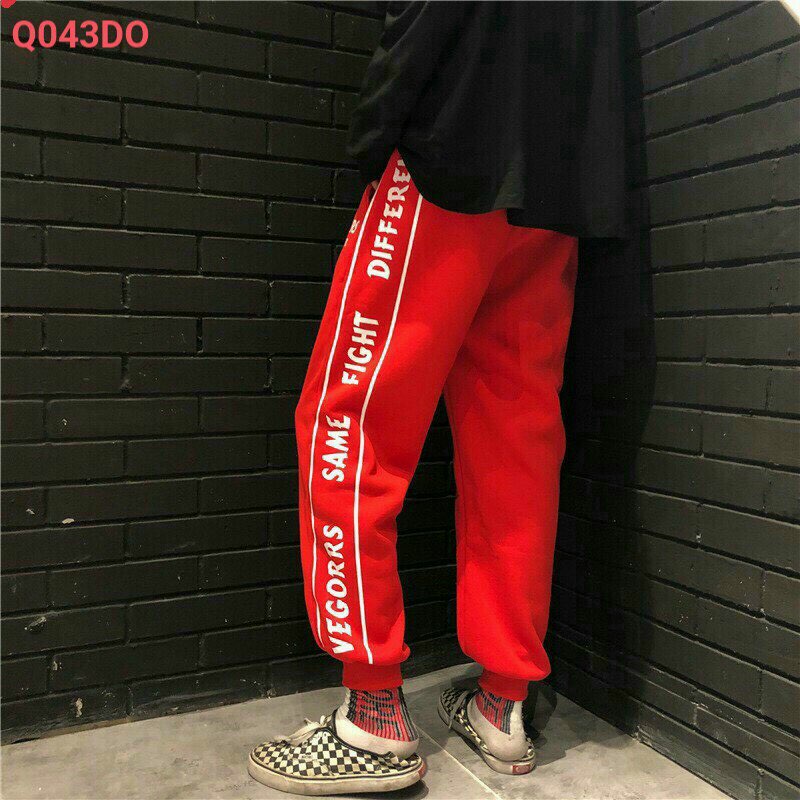 Quần nỉ nhung tăm bo gấu 2 màu chất nỉ da cá rút thể thao hàng chuẩn form to ống rộng dày dặn ấm áp