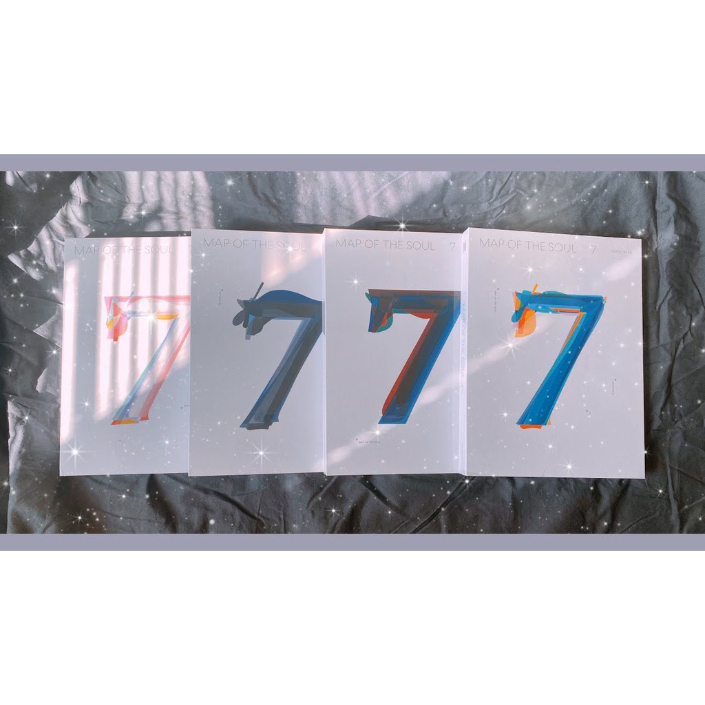 [Có sẵn] Album BTS Map Of The Soul - nguyên seal