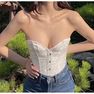 Áo corset định hình dáng nâng ngực thắt eo Lily Corset