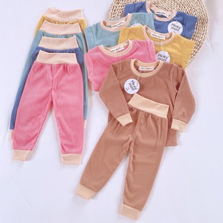 Bộ Dài Gân Tăm Cạp Cao Cho Bé (7-16kg)