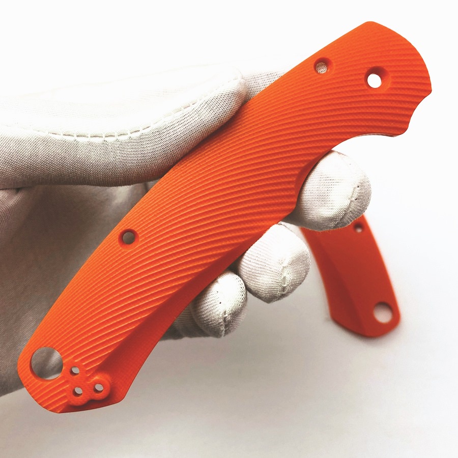 1 Miếng Dán Chống Trơn Trượt Tùy Chỉnh G10 Chất Liệu Cầm Dao Tay Cầm DIY Đính Kèm Bộ Spyderco Bán Qu