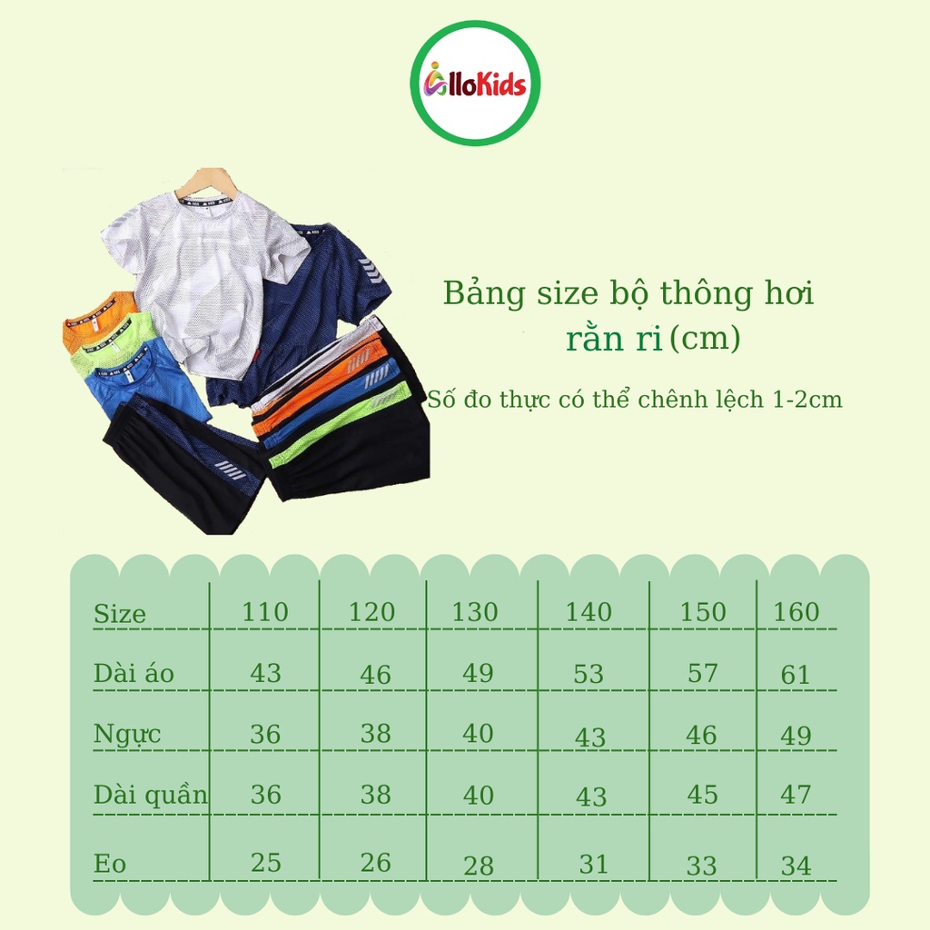15-45kg Bộ thể thao thông hơi bé trai size đại họa tiết rằn ri mới