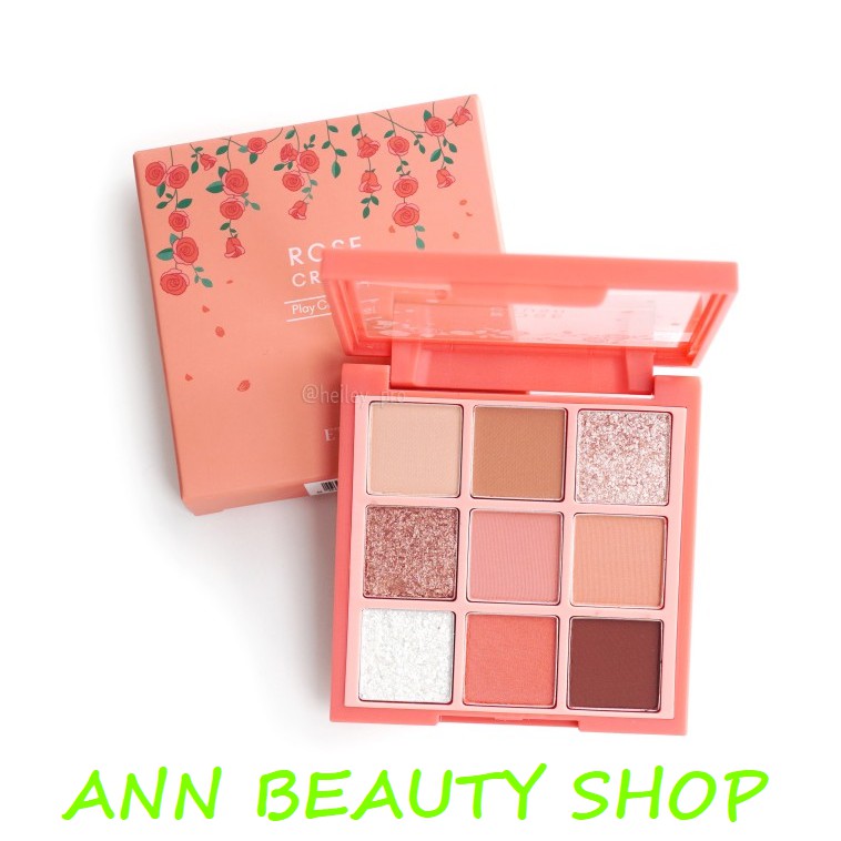 🌺  Mypham08  🌺  Phấn Mắt 9 Ô Etude House Play Color Eyes Rose Crush MLN8  🌺