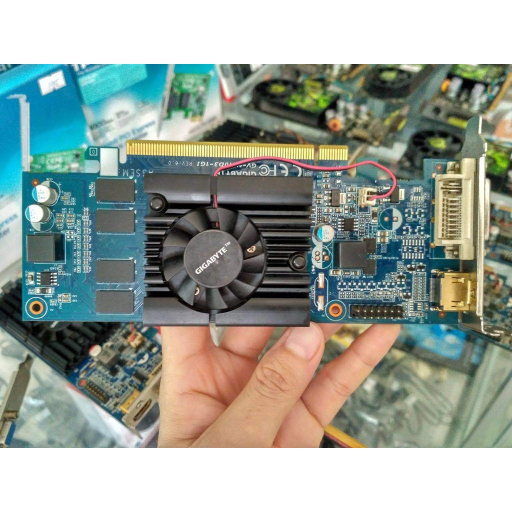 VGA Card màn hình GV-N210D3-1GI - Hàng tháo máy chất lượng