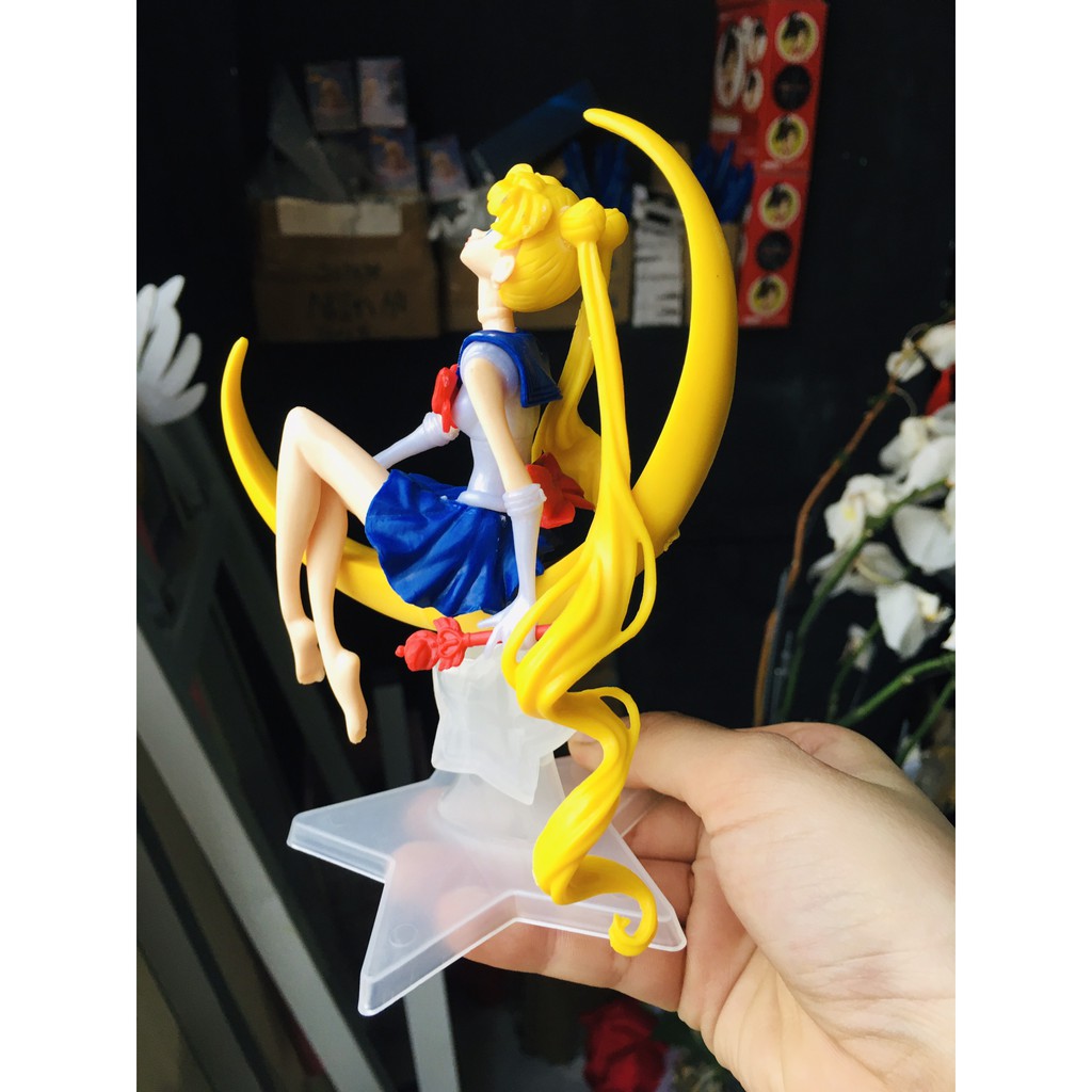 Mô Hình Figure Sailor Moon – Thủy Thủ Mặt Trăng &amp; Trăng Khuyết