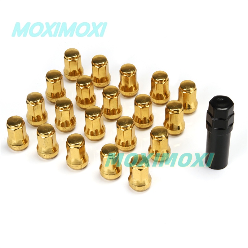 Set 20 Đai Ốc Khóa Bánh Xe Ô Tô 32mm M12X1.5 1.25