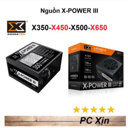 Nguồn máy tính XIGMATEK X-POWER III X-350