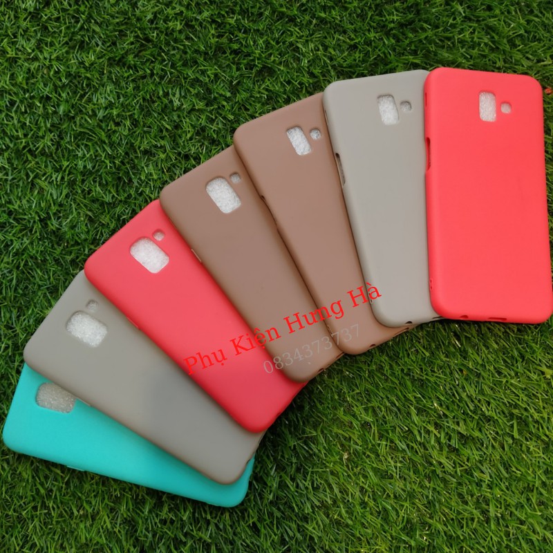 Ốp dẻo trơn TPU cho điện thoại samsung s10 s10p j4 j4plus a6/2018 A6PLUS/J8 M20