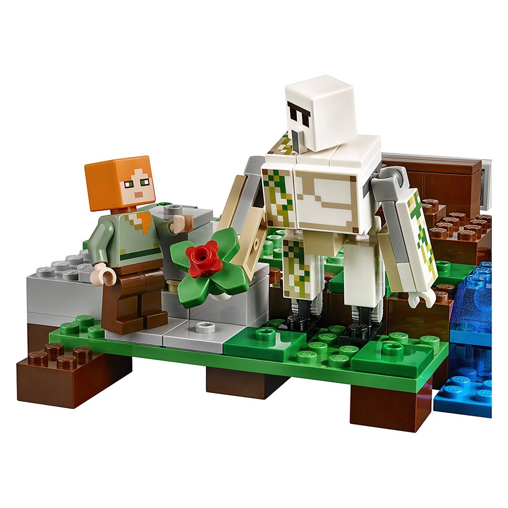 Lego Minecraft Hộ Vệ Sắt Khổng Lồ [220 Mảnh Ghép]