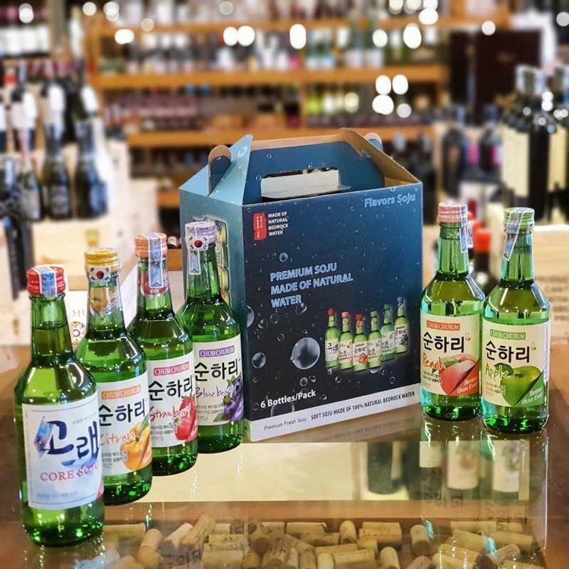 Soju Chum Churum Trái Cây Hàn Quốc Đủ Vị