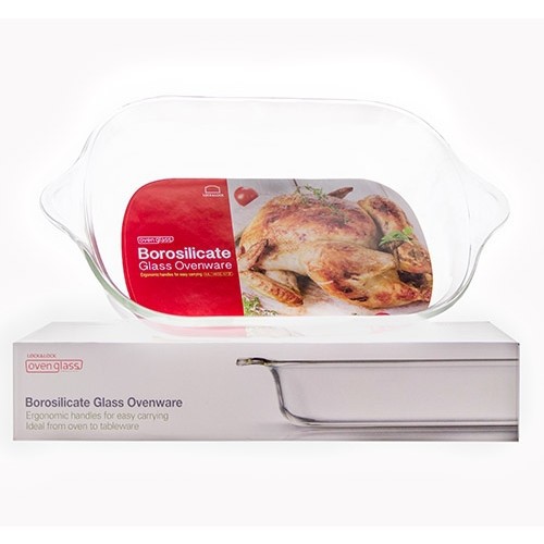 Đĩa Thủy Tinh Chịu Nhiệt Lock&amp;Lock Glass Ovenware Turkey LLG585 4,4L