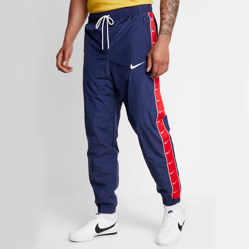 QUẦN DÀI NIKE SWOOSH TAPED SWOOSH POPOVER PANTS - XANH NAVY