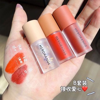 Set 3 son kem lì Herorange mini