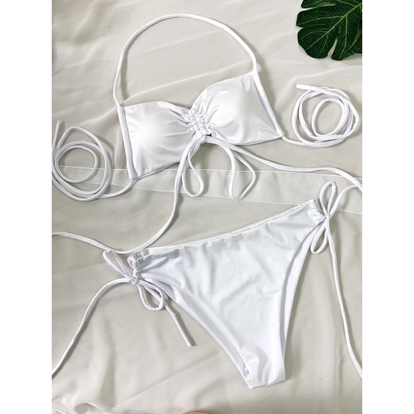 Bikini 2 mảnh đồ bơi Ninh Dương Lan Ngọc áo rút dây ngực[ Ảnh Thật]