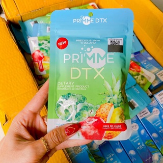 Detox Primme Thái Lan khử mỡ hoa quả gói 60 viên chính hãng