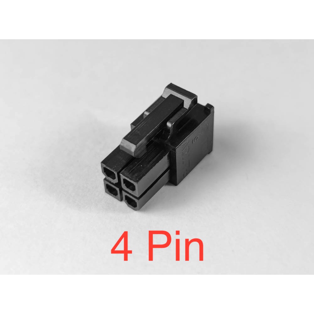 Vỏ nhựa đầu nguồn 4/6/8/10/18/24 Pin cao cấp JMT 5557 MX 4.2mm (đầu đực)