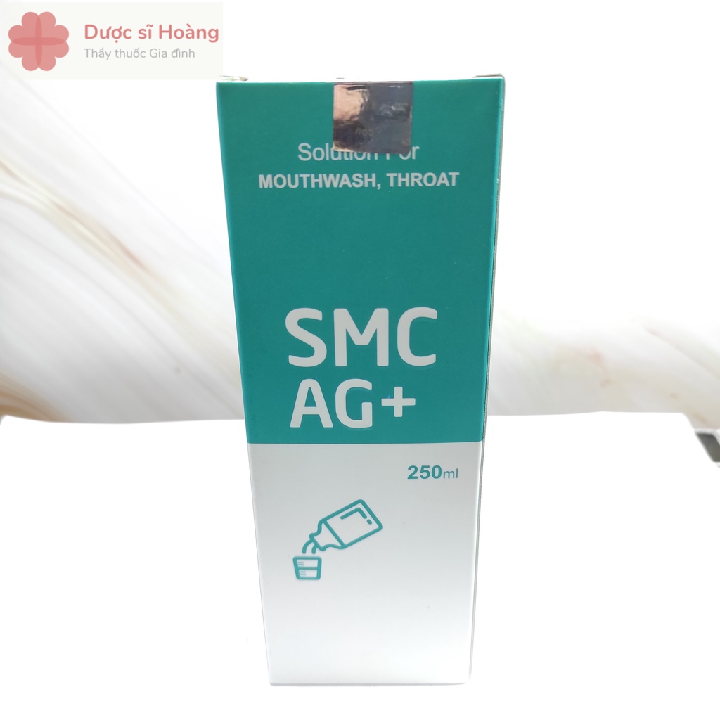 Nước Súc Miệng SMC AG+ 250ml - Vệ Sinh Răng Miệng Hiệu Quả