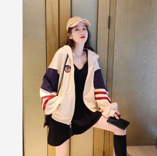 ÁO KHOÁC BOMBER HUY HIỆU CHO NỮ HÀNG L1