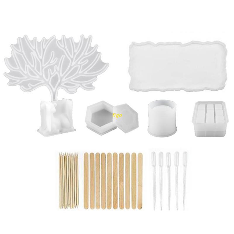 Khuôn Silicone Làm Trang Sức Hình Gạc Hươu Độc Đáo