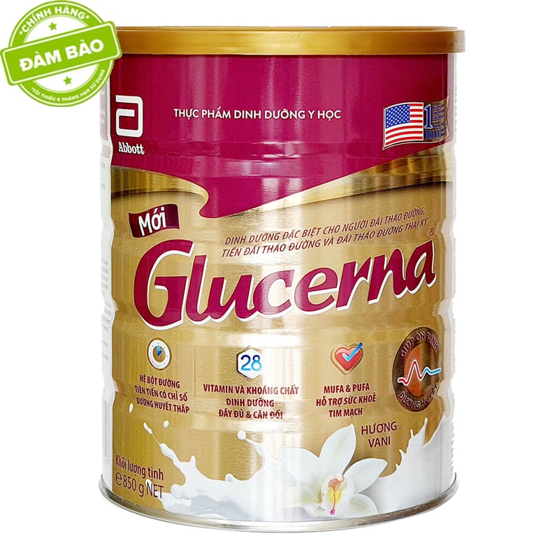 Sữa Abbott Glucerna Cho người bênh tiểu đường 850g
