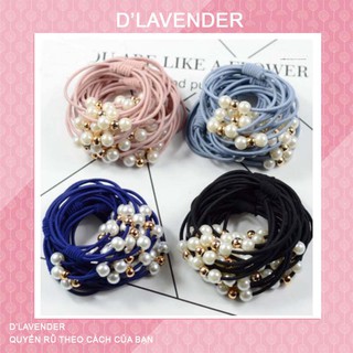 Dây buộc tóc handmade d'lavender pk 02